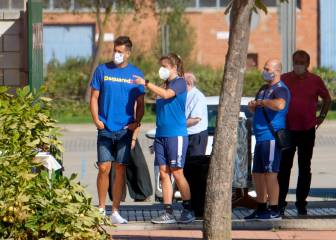 El Logroñés ya se entrena en grupo sin Arnedo ni Álex Pérez