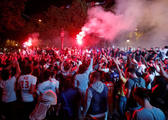 Mucha alegría... y muy pocas medidas de protección