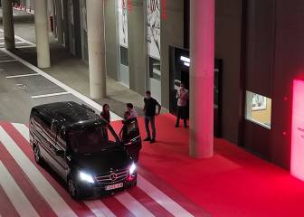 Visita secreta de Grbic al Wanda Metropolitano