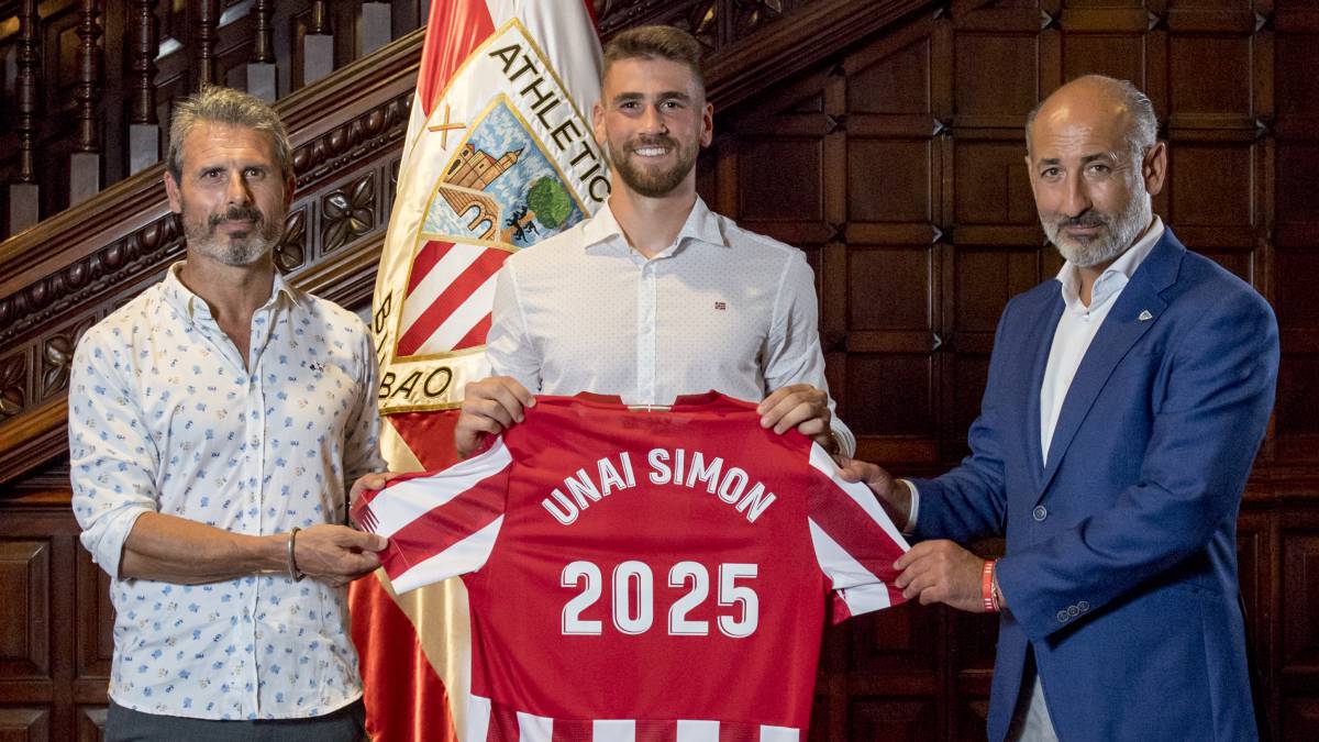 Athletic El Gran Dia De Unai Simon A La Roja Y Renueva Sin Clausula As Com