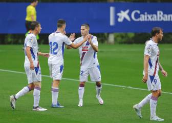 El Eibar gana con holgura al Mirandés en Mondragón