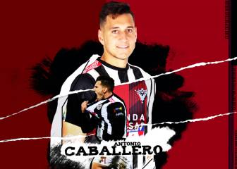 El Mirandés anuncia su sexto fichaje: llega Antonio Caballero