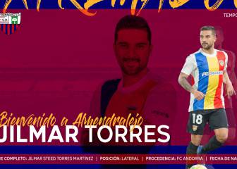 Jilmar Torres, más experiencia para el Extremadura