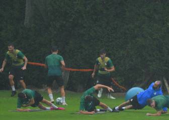 El trabajo físico comparte protagonismo con el balón