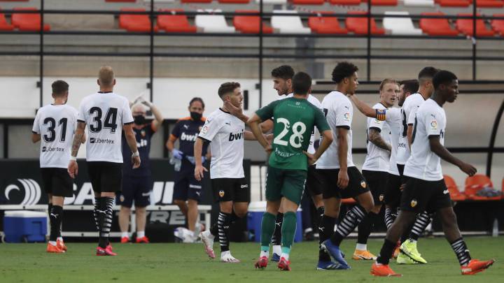 Vallejo endulza el debut de Gracia con el Valencia.