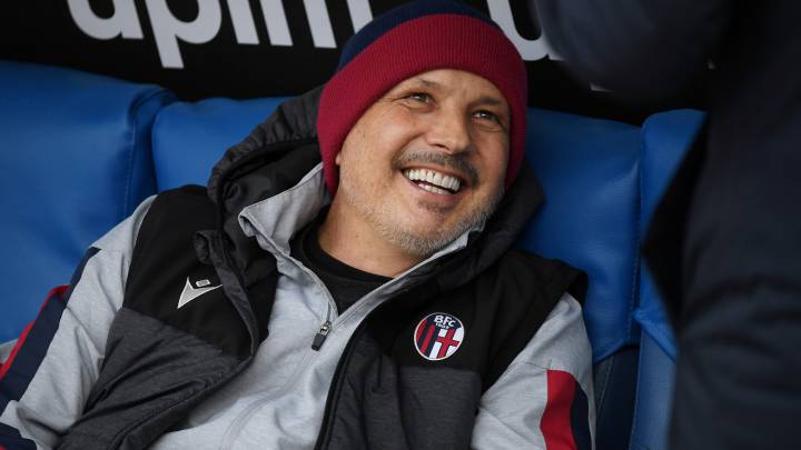 Mihajlovic, durante un partido frente al Lazio en febrero.
