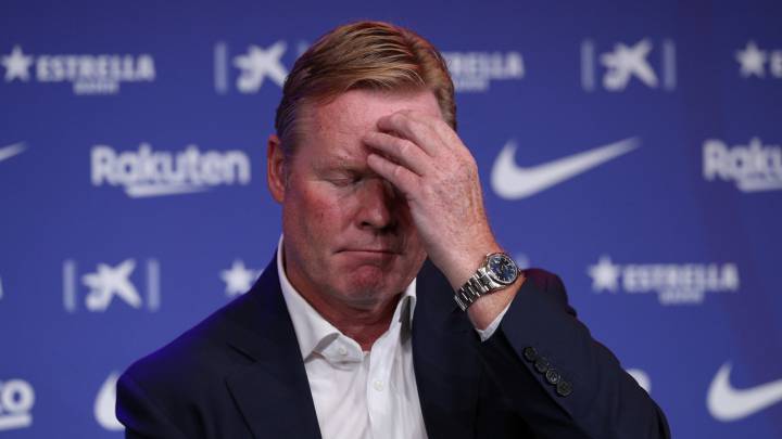 El primer contratiempo de Koeman