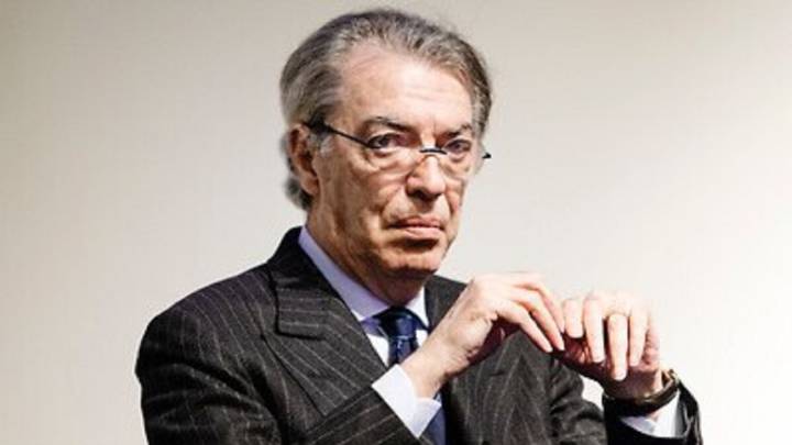 Massimo Moratti, expresidente del Inter Milán.