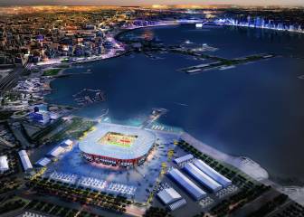 Los franceses elogian los estadios previstos para Qatar 2022