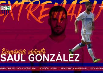 Saúl González, otro ex Marbella que recala en el Extremadura