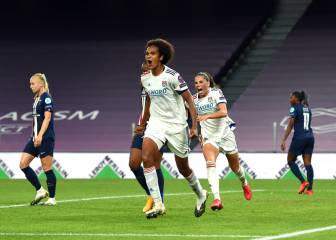 El Lyon se lleva el clásico ante el PSG y peleará por su quinta corona seguida