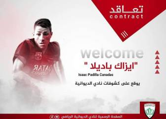 Isaac Padilla, un canterano del Barça rumbo a Iraq