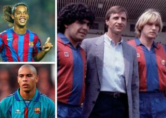 Los cracks del Barça siempre salen mal: Schuster, Maradona, Romario, Dinho, Neymar...