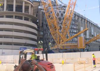 Las obras del Bernabéu, a 17 días de empezar LaLiga: todo el que pasa le hace una foto