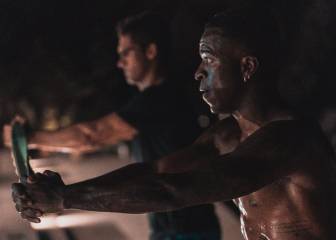 Vinicius se pone a tono de noche