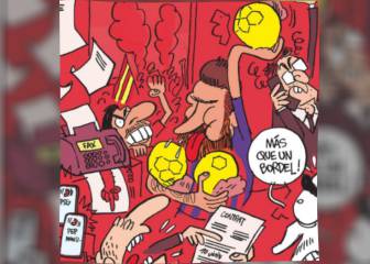El chiste de L'Equipe con el caso Messi