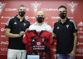 Jirka e Iván Martín, rapidez y talento al servicio del Mirandés