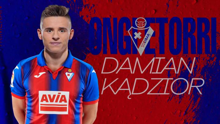 El Eibar ficha al extremo polaco Damian Kadzior