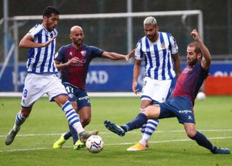 Reparto de sensaciones positivas en Zubieta entre Real y Huesca