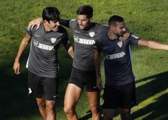 Escassi, Calero y Dani Barrio ya están a las órdenes de Pellicer