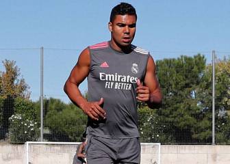 El primer entrenamiento del Real Madrid de la temporada 20/21