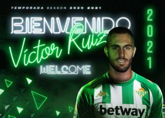 El central Víctor Ruiz firma con
el Betis por una temporada