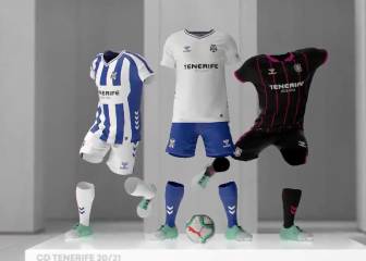 El Tenerife presenta sus nuevas equipaciones