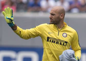 El adiós de Berni al Inter: cero partidos y dos rojas en seis años