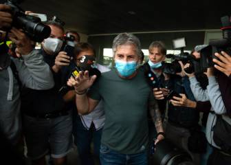 Messi's father is in Barcelona: 