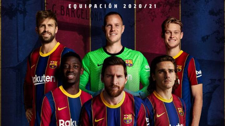 Barcelona make a point in using Messi as part of new shirt campaign