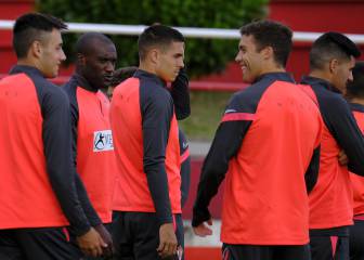 Nacho Méndez y Jordi Mboula, protagonistas del día en Mareo