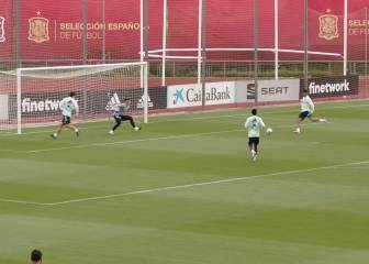 Y la táctica de Luis Enrique no pudo salir mejor: vean el recital de la selección en Las Rozas