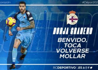 Oficial: Borja Granero, primer fichaje del Deportivo 2020-21