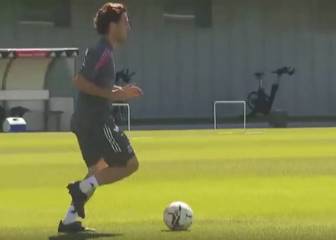 Odriozola se reincorpora a los entrenamientos con el Madrid