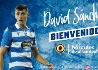 David Sánchez cambia el Deportivo por el Hércules