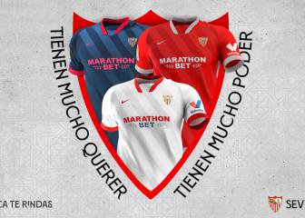 El Sevilla presenta sus nuevas camisetas para la temporada