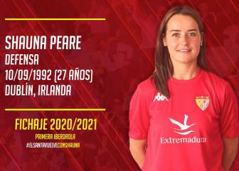 La irlandesa Shauna Peare refuerza la zaga del Santa Teresa