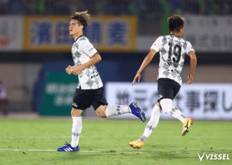 El Vissel Kobe, sin Iniesta, empata contra el colista