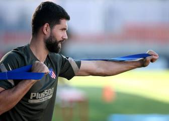 El Atlético sigue preparando el regreso de LaLiga