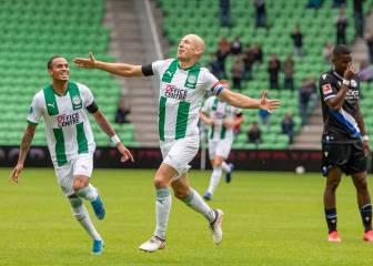 Robben marca con el Groningen 18 años después