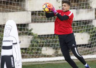 El portero Lucho García, muy cerca del Deportivo