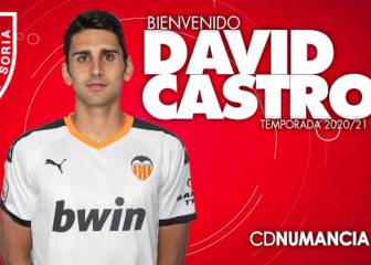 David Castro se incorpora a la disciplina del Numancia