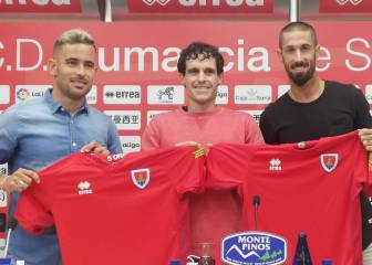 Lillo y Menudo presentados como nuevos numantinos