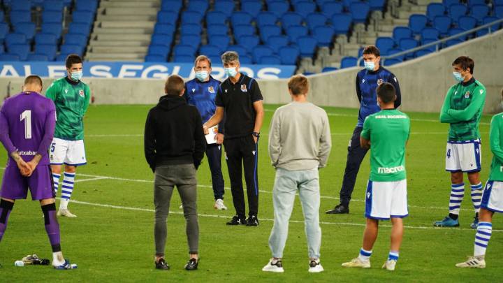 La plantilla realista se somete este martes a un nuevo test PCR