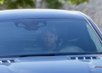 Messi 'vuelve' al Barça: así fue su llegada al entrenamiento