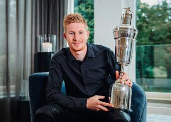 De Bruyne, mejor jugador del año para el sindicato de jugadores