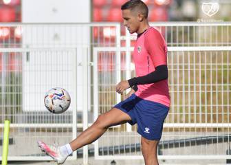 Trejo vuelve a los entrenamientos tras superar el coronavirus