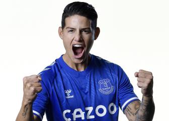 James Rodríguez, un galáctico en el Everton: datos de su carrera que aún le avalan como crack