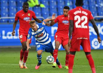 El Depor anuncia la renovación de Gandoy el día que Pinchi se va al Fuenlabrada