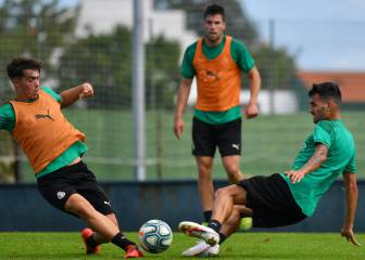 El Racing usará un once distinto en cada tiempo frente al Sanse